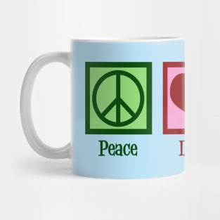 Peace Love Optometry Mug